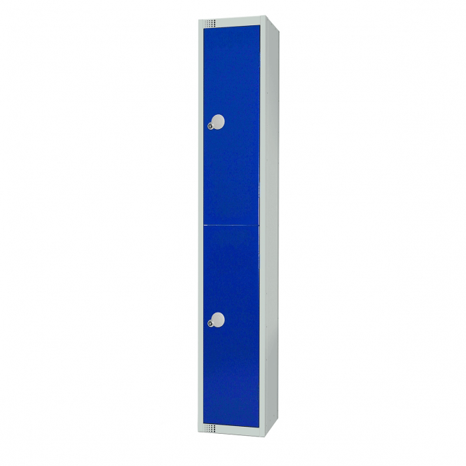 Elite 2 Door Locker Blue Doors