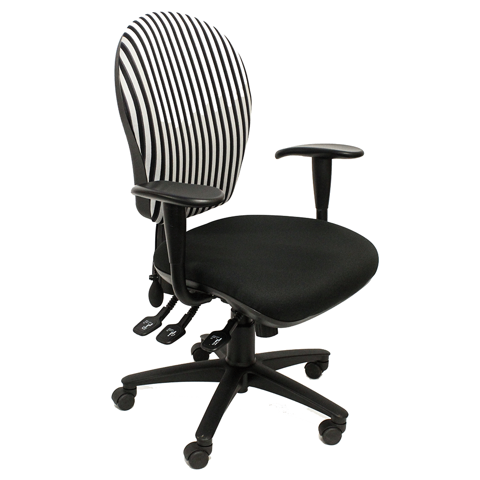 Used Round Back Multifunction Task Chair