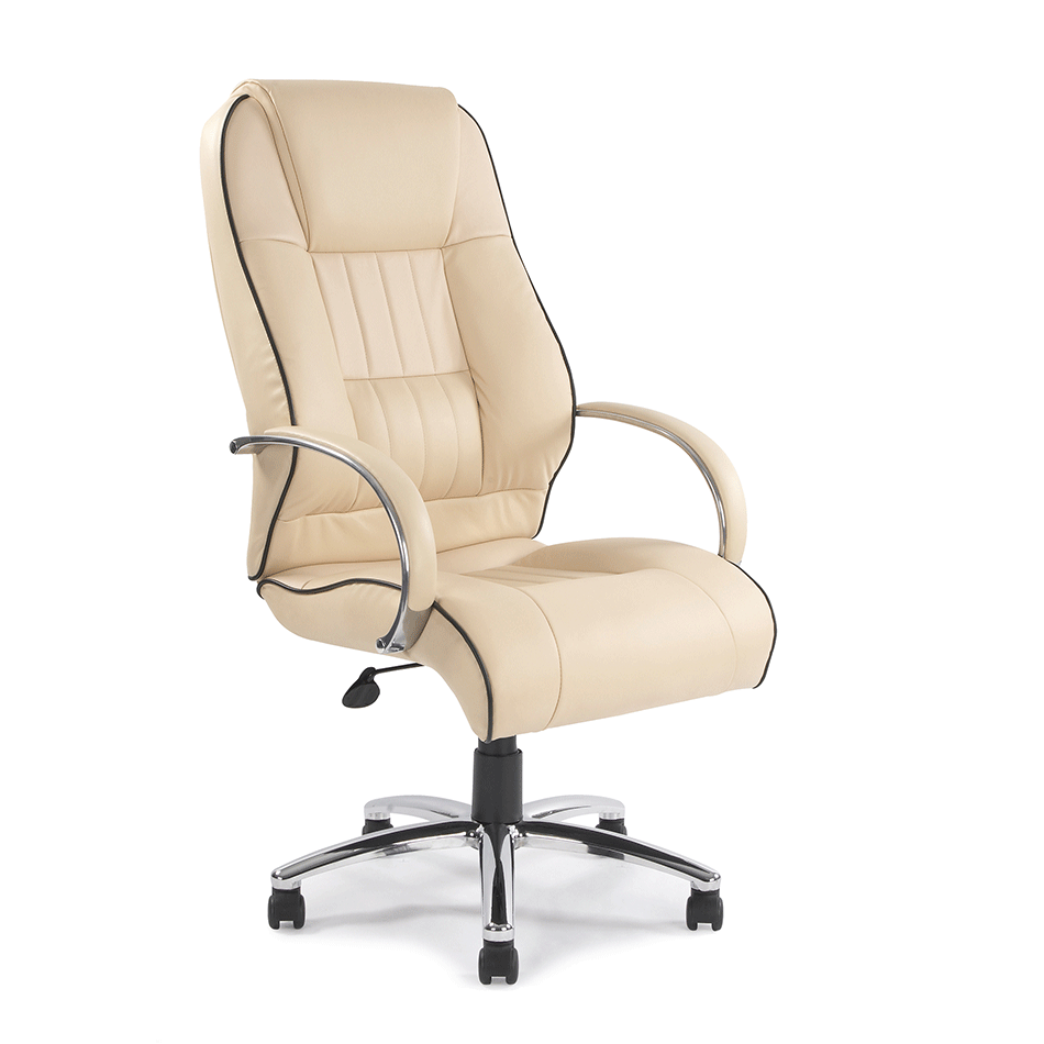 Mustard Faux Leather Executive Chair - Discontinued